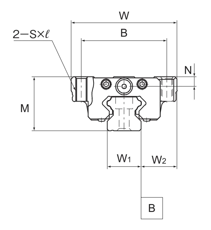 Шариковый подшипник линейного перемещения THK HMG 35A THK