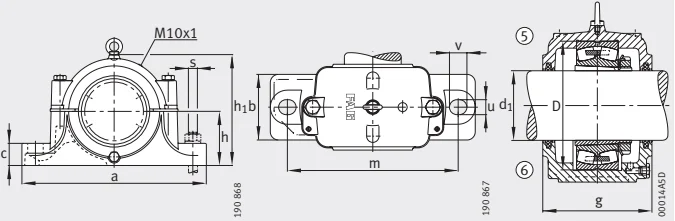 Разъемные корпуса S3056-H-N-FZ-BL-L FAG