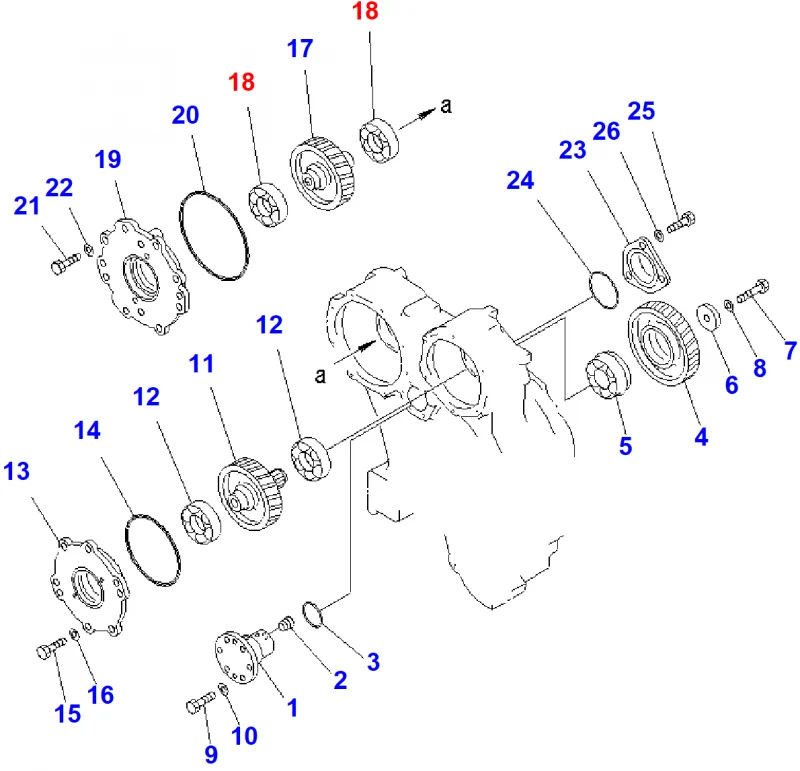 Подшипник KOMATSU 06030-06311