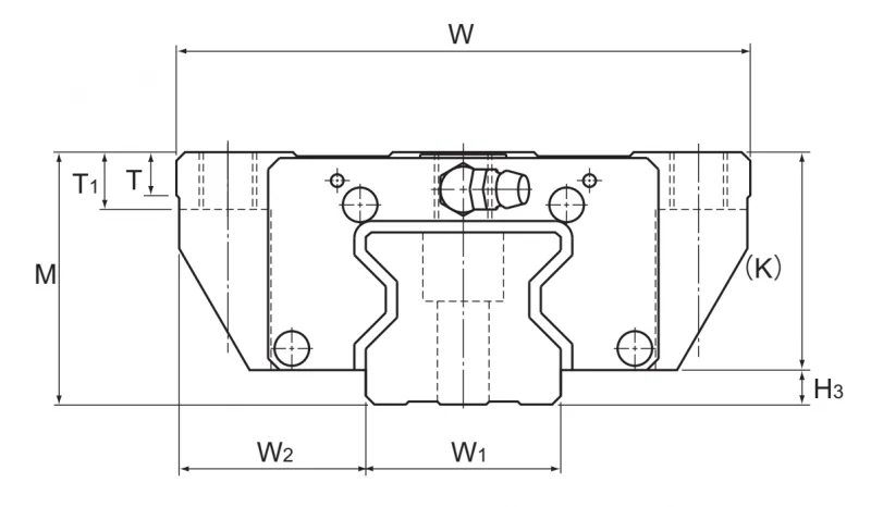 Шариковый подшипник линейного перемещения THK SRN 45C THK