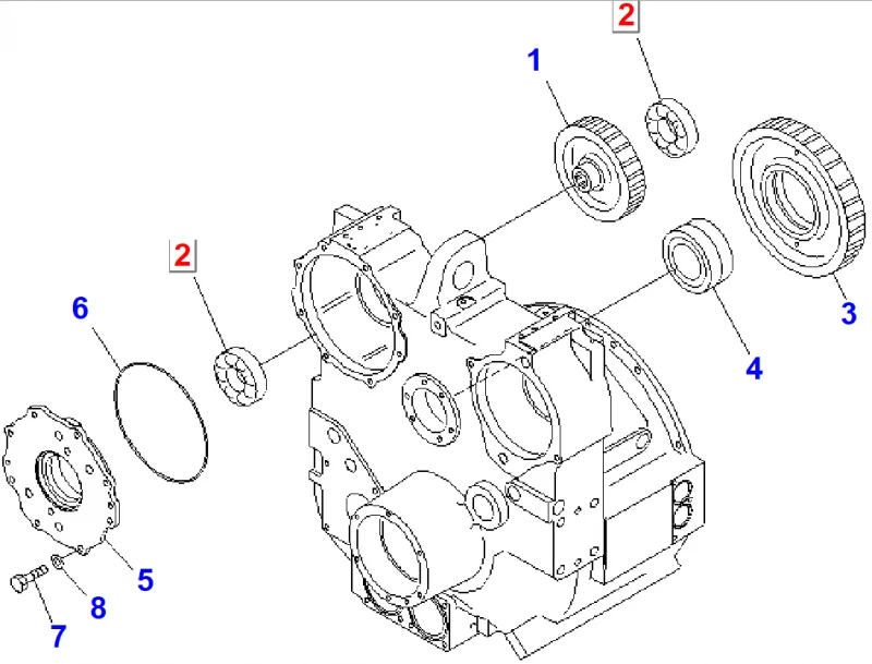 Подшипник KOMATSU 06000-06311