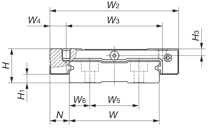 Шариковый подшипник линейного перемещения LWLFG42C1BPS2 IKO