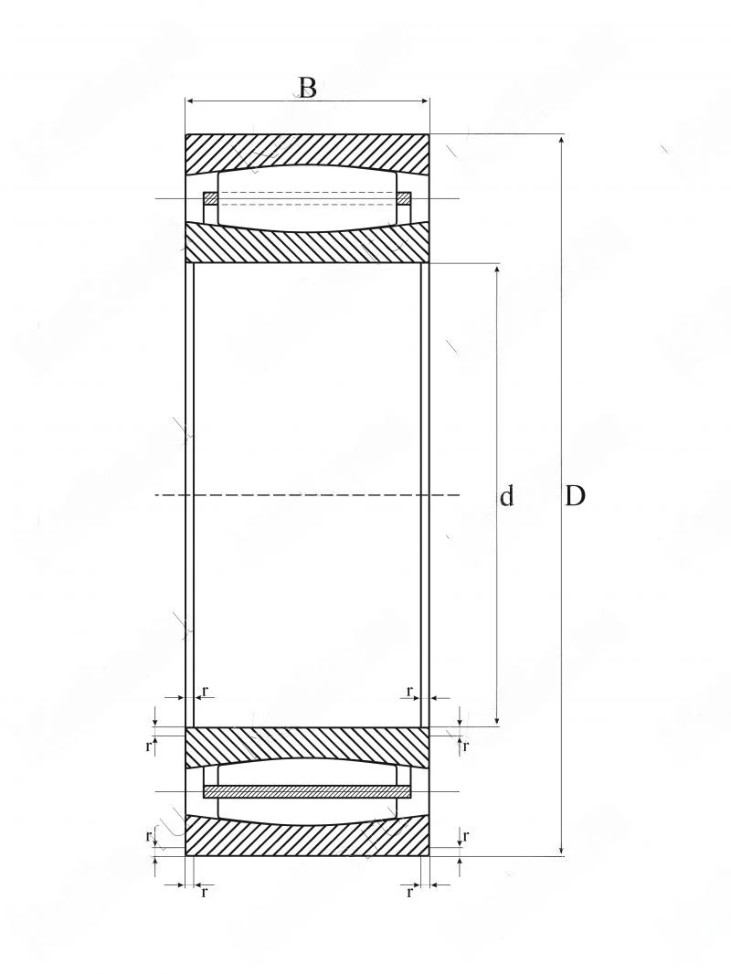 Тороидальный роликовый подшипник C2316/C3 SKF