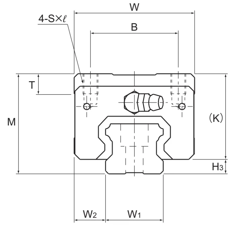 Шариковый подшипник линейного перемещения THK SHS 30LR1 THK
