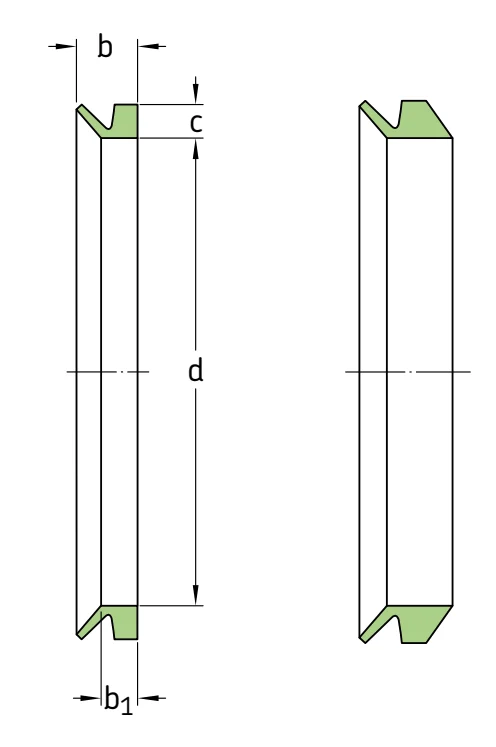 V-образные уплотнения 2000 VL V SKF