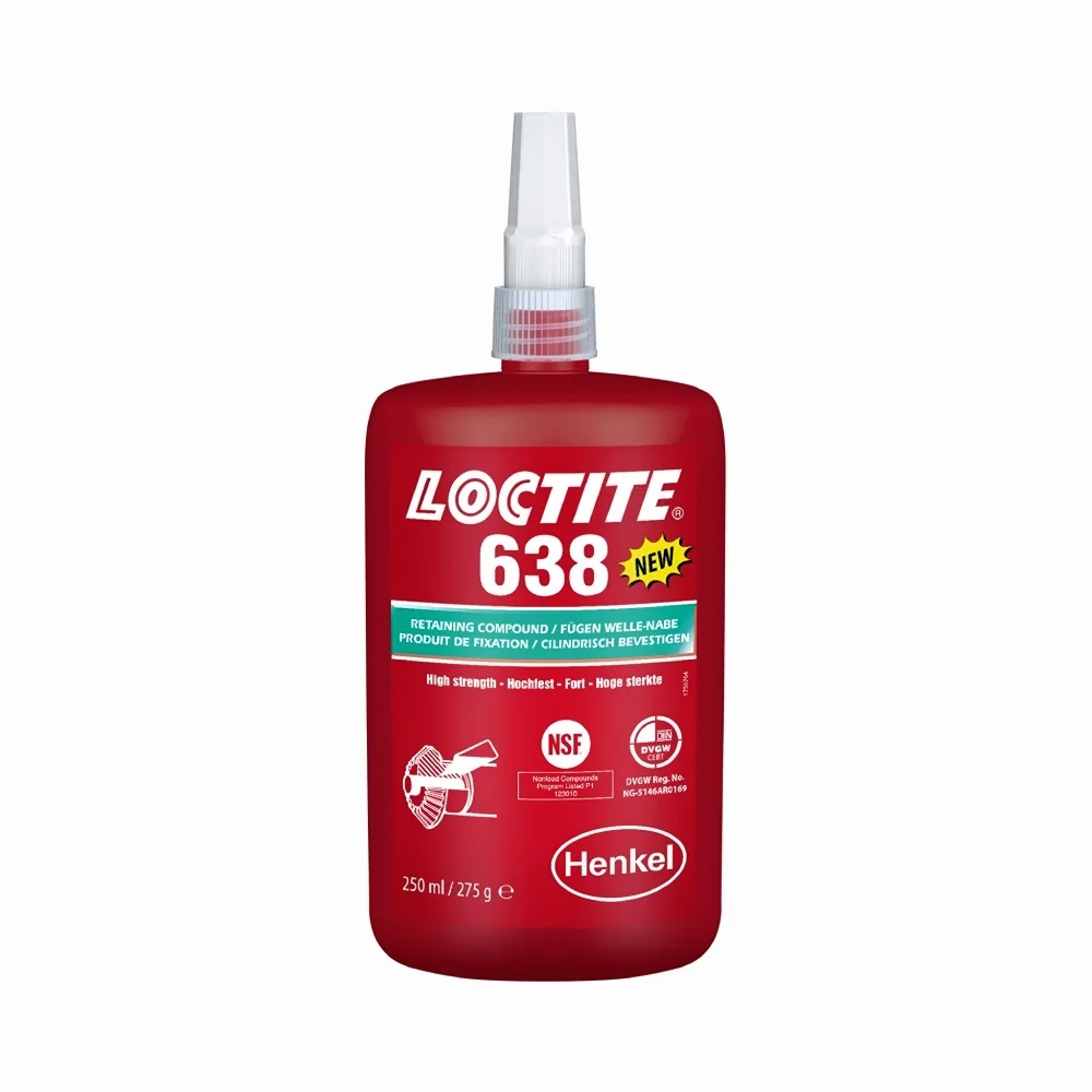 Вал-втул. фиксатор высокопрочный быстроотверждаемый LOCTITE 638 250ML