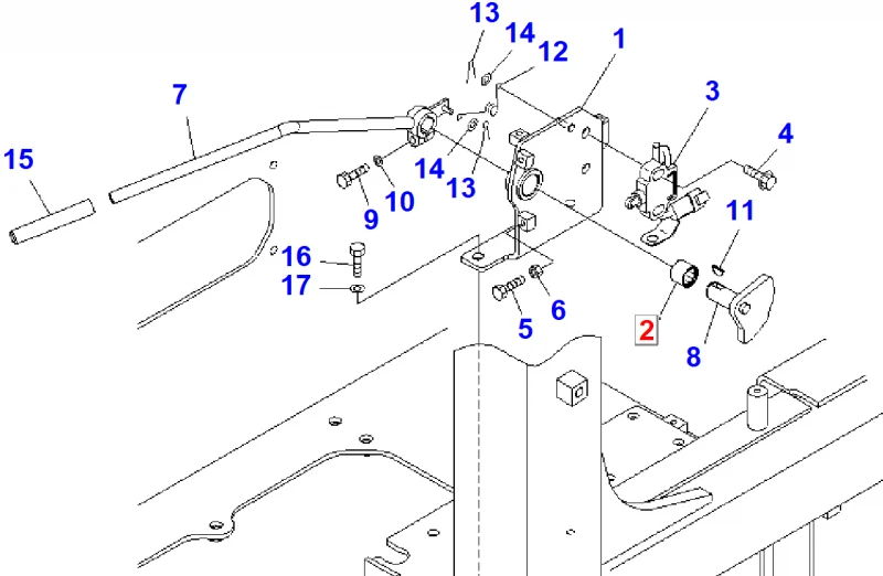Подшипник KOMATSU 06124-02020