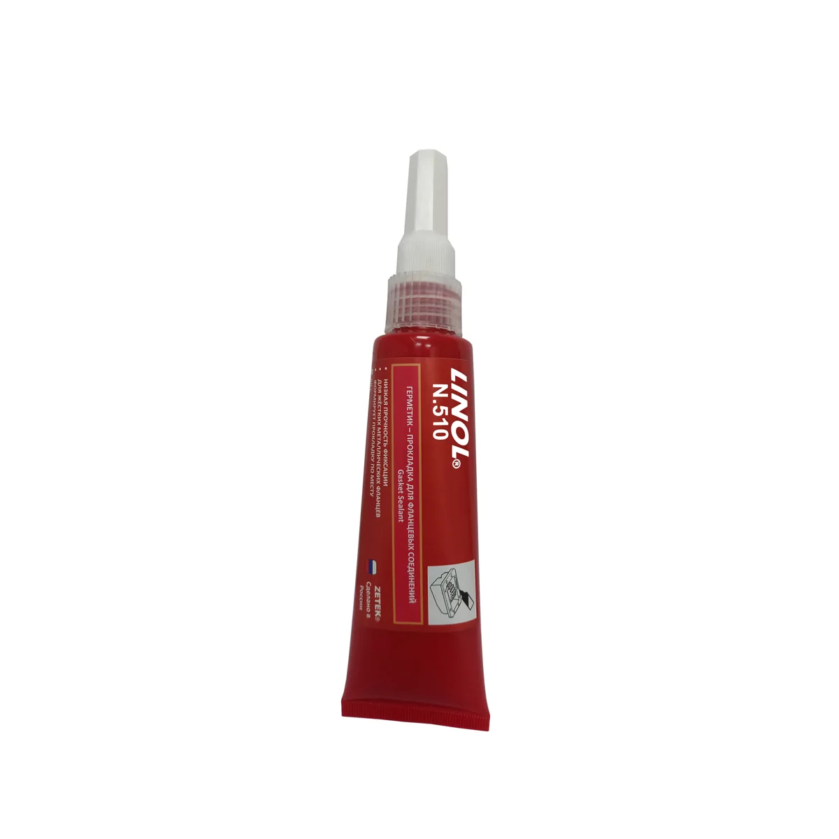 Фланцевый анаэробный герметик-прокладка, низкой прочности LINOL N.510 50G