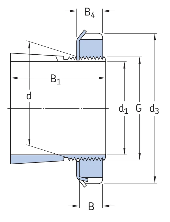 Переходники и отводные втулки SNW 19 x 3 5/16 SKF