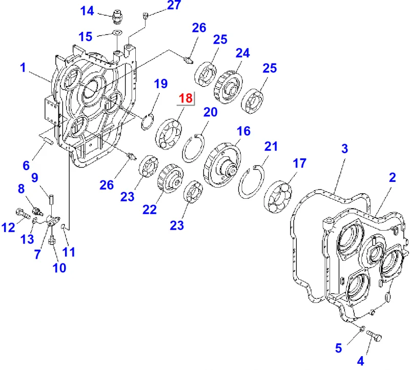 Подшипник KOMATSU 06032-00228