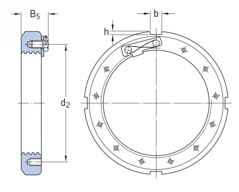 Стопорные гайки N 088 SKF