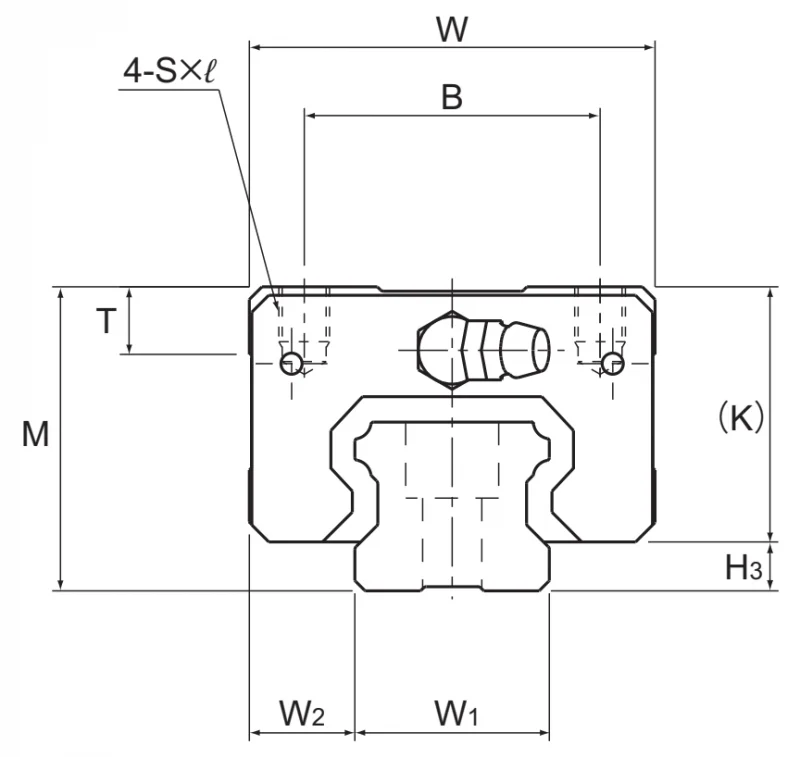 Шариковый подшипник линейного перемещения THK SHS 55V THK