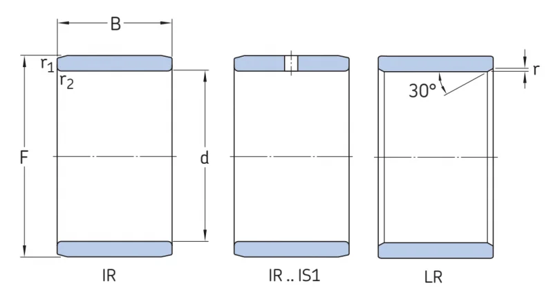 Уплотнительные кольца LR 7X10X10.5 SKF