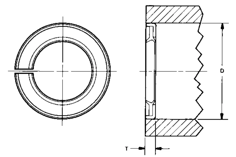 Внешние уплотнения SM40ADJ Thomson