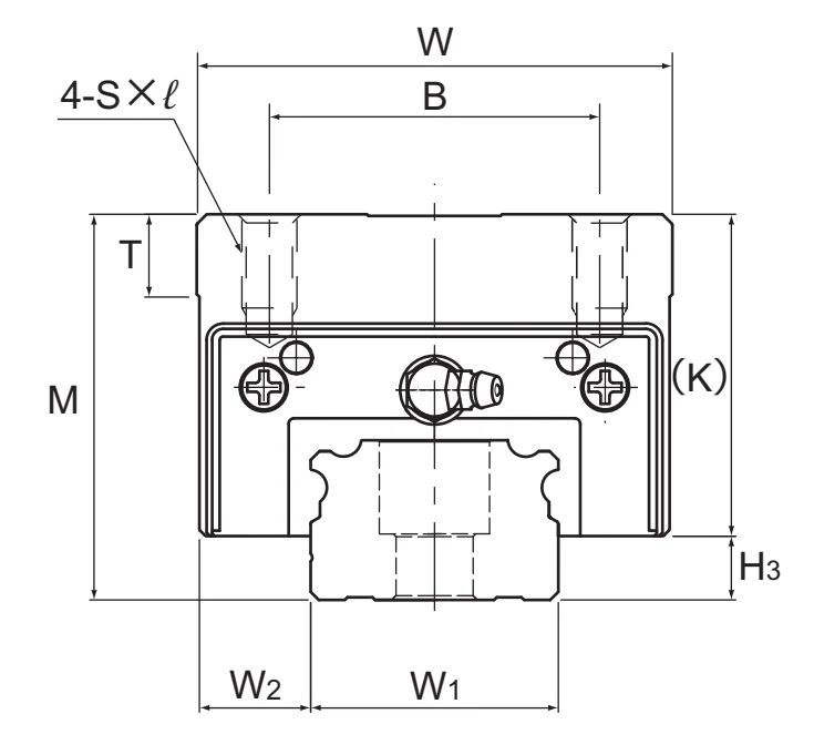 Шариковый подшипник линейного перемещения THK SVR 55RH1 THK