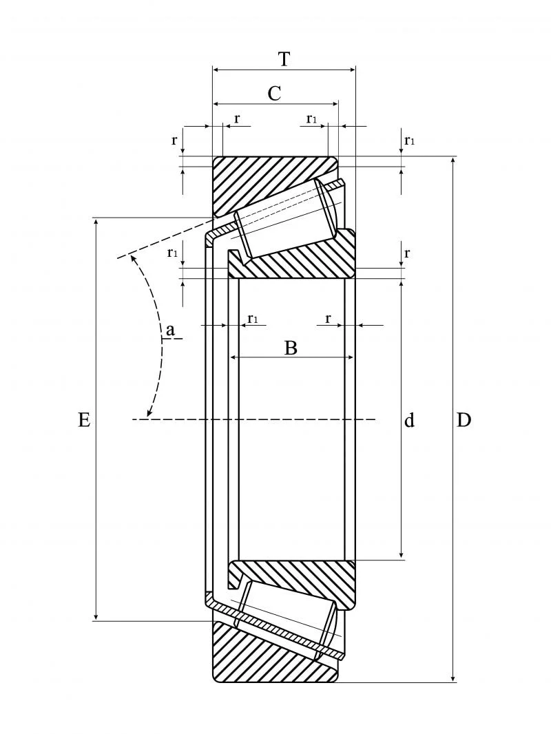 Конический роликовый подшипник в сборе M224749-90056 Timken