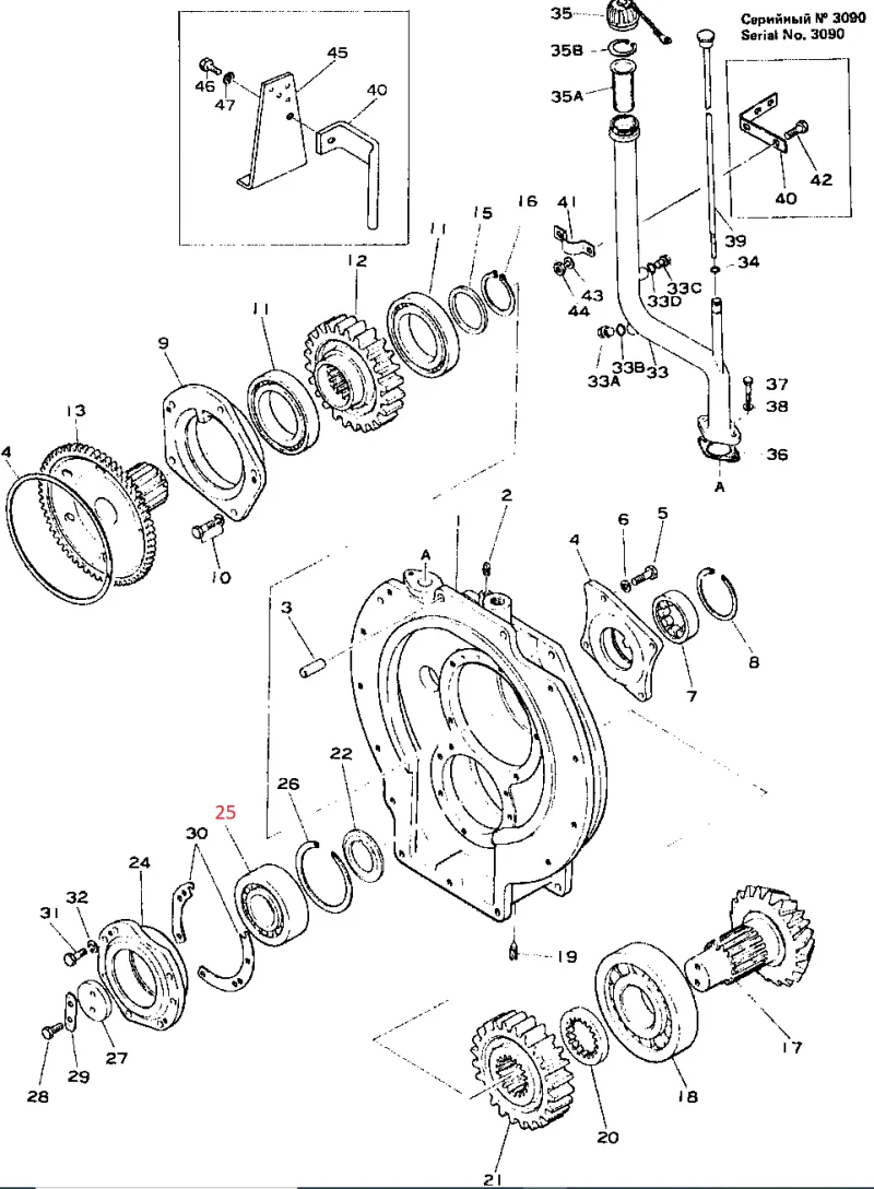 Подшипник KOMATSU 06030-22316