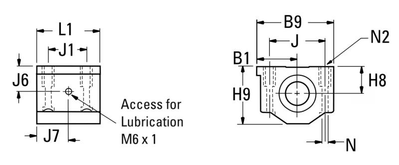 Каретка SSEPBM30-XS Thomson