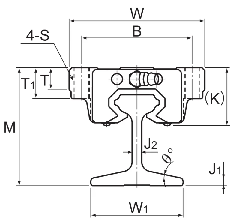 Шариковый подшипник линейного перемещения THK JR 35A THK