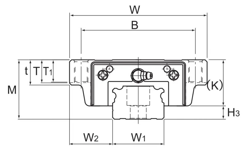Шариковый подшипник линейного перемещения THK SVR 25LC THK
