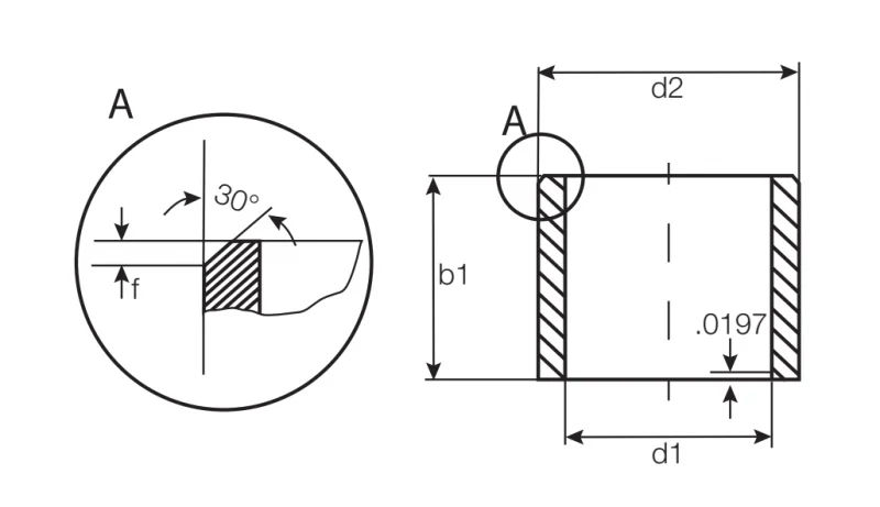 Втулка GSI-2426-16 Igus GmbH