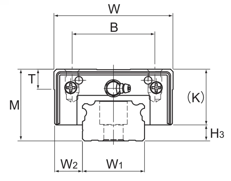 Шариковый подшипник линейного перемещения THK SVR 35R1 THK
